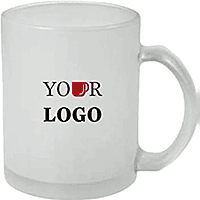 Customized Frosted Glass Tea Coffee Mug | Happy Mind Happy Life | Gift for Anyone for Any Occasion