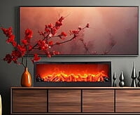 Portable Tabletop Artificial LED Fireplace