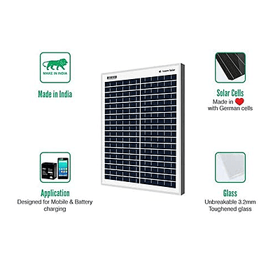 Small 20 Watt Solar Panel