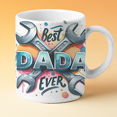 Dad's Birthday Ceramic Mug || Happy Father's Day 330ml Dad's Birthday Ceramic Mug || Happy Father's Day 330ml