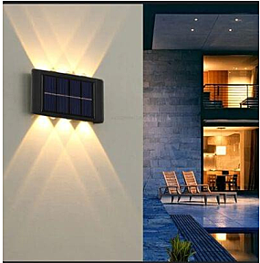 Tiger 6led Up Down Solar Light Way Waterproof Solar Fence Lights Up and Down Wall Lamps for Garden Decoration Tiger 6led Up Down Solar Light Way Waterproof Solar Fence Lights Up and Down Wall Lamps for Garden Decoration