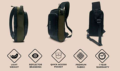 Urban Tribe Go Lite Sling Bag