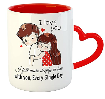 I Love You I Fall More Feeply in Love with You Every Single Day Ceramic Coffee Mug - Best Gift for Husband, Wife,Girlfriend I Love You I Fall More Feeply in Love with You Every Single Day Ceramic Coffee Mug - Best Gift for Husband, Wife,Girlfriend