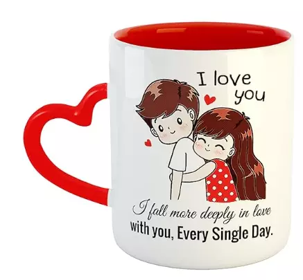 I Love You I Fall More Feeply in Love with You Every Single Day Ceramic Coffee Mug - Best Gift for Husband, Wife,Girlfriend I Love You I Fall More Feeply in Love with You Every Single Day Ceramic Coffee Mug - Best Gift for Husband, Wife,Girlfriend
