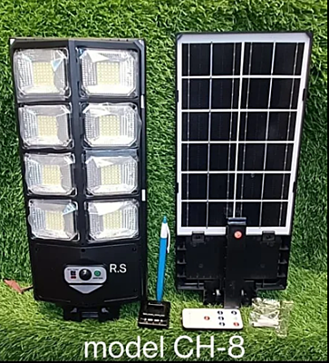 solar street light all in one model CH- 8with remoteand wall clip solar street light all in one model CH- 8with remoteand wall clip