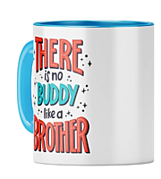 Best Brother Ever Mug - Unique Gift, Light Blue Inner & Handle (Light Blue Inner & Handle, Tea Cup, 310ML)