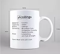 Best Brother Ever Mug - Unique Gift, Light Blue Inner & Handle (Light Blue Inner & Handle, Tea Cup, 310ML)