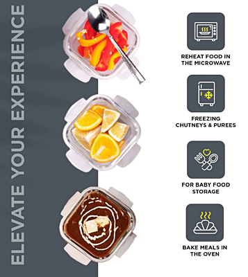 Olive ware Lvi Glass Lunch Box