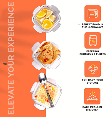 Olive ware Pablo Glass Lunch Box