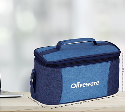 Olive ware Slick Glass Lunch Box