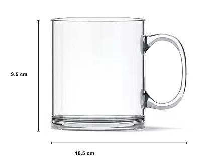 Printed Printed Transparent Coffee Mug Tea Cup, Milk Mug | Unique and Stylish | Gift Printed Printed Transparent Coffee Mug Tea Cup, Milk Mug | Unique and Stylish | Gift
