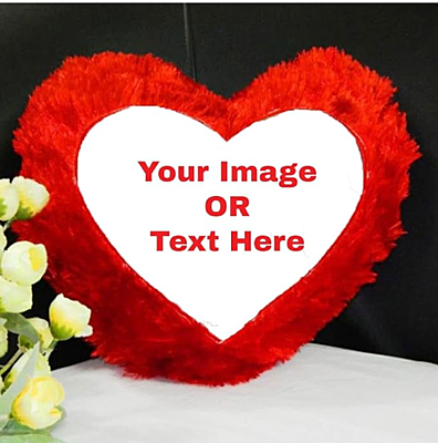 Printed red heart Happy BirthdayCushion Heart Pillow Sublimation Photo Print Size (16×16) inch Printed red heart Happy BirthdayCushion Heart Pillow Sublimation Photo Print Size (16×16) inch