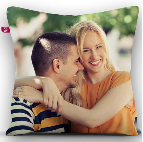 Printed Photo Pillow/Cushion - Cushion Cover With Filler, White, Set Of 1, Satin, 12X12 Inches Printed Photo Pillow/Cushion - Cushion Cover With Filler, White, Set Of 1, Satin, 12X12 Inches