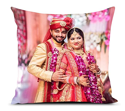 Printed Photo Cushion/Pillow with Filler. Size:- 12X12 Inches, Color:- Multi, Style 1 Printed Photo Cushion/Pillow with Filler. Size:- 12X12 Inches, Color:- Multi, Style 1