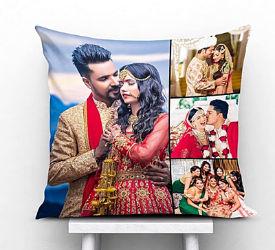 Printed Photo Cushion/Pillow For Gift To Husband,Wife,Mother,Rakhi With Filler. Size:- 12X12 Inches, Colour:- Multi, Style 22 Printed Photo Cushion/Pillow For Gift To Husband,Wife,Mother,Rakhi With Filler. Size:- 12X12 Inches, Colour:- Multi, Style 22
