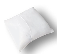 Printed Satin Personalized Photo Pillow (White, 12x12-inch)