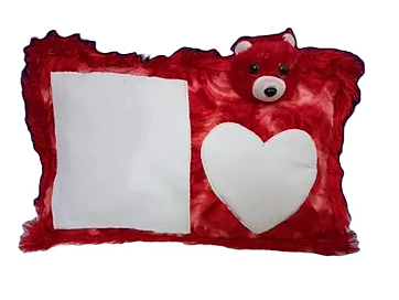 Printed Sublimation Special Teddy Sweet Dream Pillow for Home, Size/Dimension: 12 X 18 Inch Sublimation Printed Sublimation Special Teddy Sweet Dream Pillow for Home, Size/Dimension: 12 X 18 Inch Sublimation
