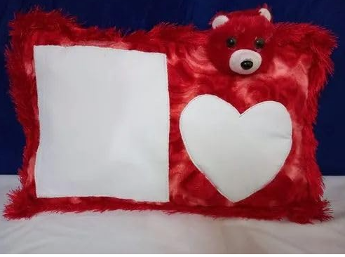Printed Sublimation Special Teddy Sweet Dream Pillow for Home, Size/Dimension: 12 X 18 Inch Sublimation Printed Sublimation Special Teddy Sweet Dream Pillow for Home, Size/Dimension: 12 X 18 Inch Sublimation