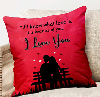 Printed YOU Love Gift for Girls, Love Cushion Gift for Wife, Romantic Gift for Husband On Birthday Gift, Love Gift, Valentine's Gift (Size 12 * 12 Inch) Printed YOU Love Gift for Girls, Love Cushion Gift for Wife, Romantic Gift for Husband On Birthday Gift, Love Gift, Valentine's Gift (Size 12 * 12 Inch)