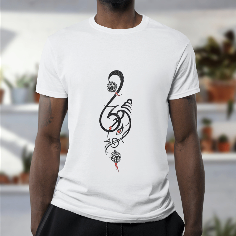 Printed Rudraksh, Ganesh JiTrendy White T-Shirts for Men & Women (UNISEX), Om, Rudraksh, Ganesh Ji Printed Rudraksh, Ganesh JiTrendy White T-Shirts for Men & Women (UNISEX), Om, Rudraksh, Ganesh Ji