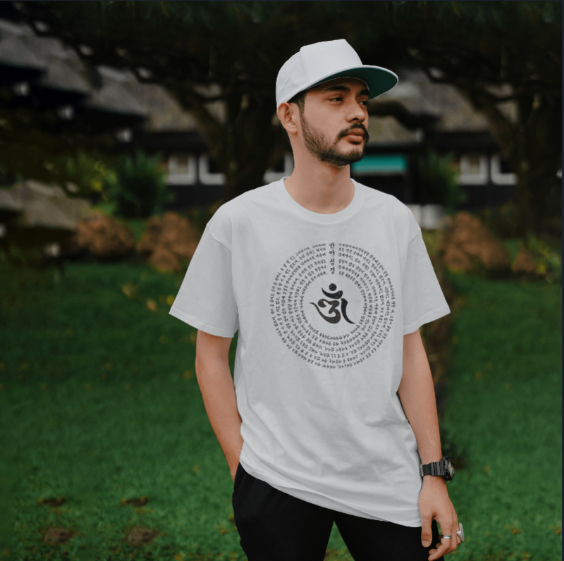 Caseria Men's Cotton Graphic Printed Half Sleeve T-Shirt - Om Om Caseria Men's Cotton Graphic Printed Half Sleeve T-Shirt - Om Om
