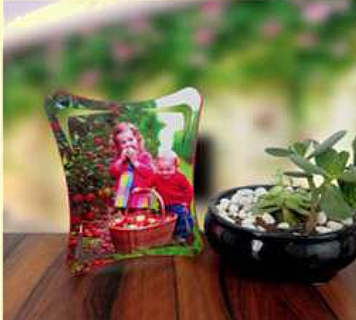 White Glass Frame Sublimation, For Gift, Size: 15*20 White Glass Frame Sublimation, For Gift, Size: 15*20