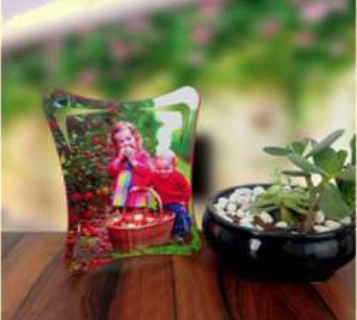 White Glass Frame Sublimation, For Gift, Size: 15*20 White Glass Frame Sublimation, For Gift, Size: 15*20
