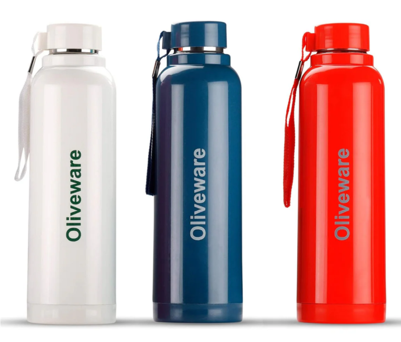 Olive Ware Aura Insulated Steel Bottle 690ML