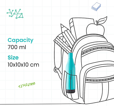 Olive Ware Rivo Insulated Bottle 700ML