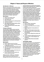Class 11 Business Studies Notes, Solved Questions Class 11 Business Studies Notes, Solved Questions