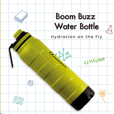 Olive Ware Boom Buzz Insulated Bottle 1000ML