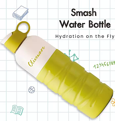 Olive Ware Smash Insulated Bottle 650ML