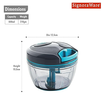 Signora ware Quick Chopper & Blades 500ML