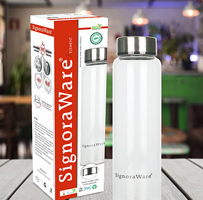 Signora ware Element Glass Bottle 1L