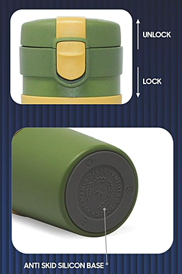 Signora ware Elite Vacuum Insulated Steel Mug, 410 ML Signora ware Elite Vacuum Insulated Steel Mug, 410 ML