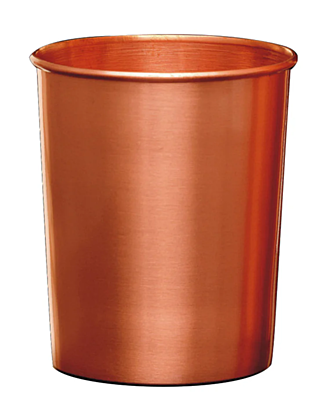Signora ware Matte Copper water Bottle  With 4 Glass