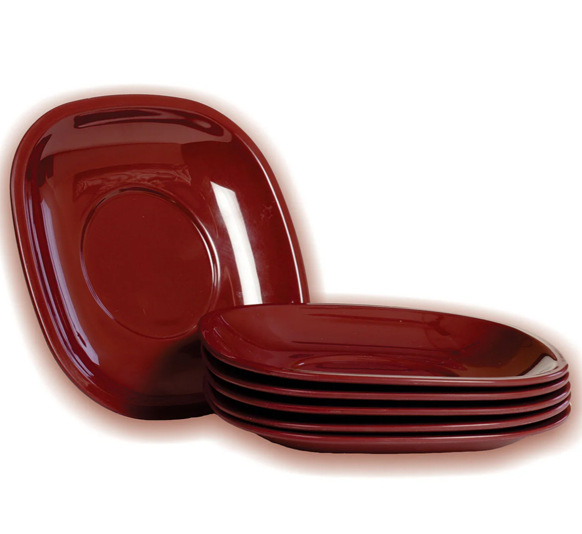 Signora Ware Quarter Snacks Plate Set/6