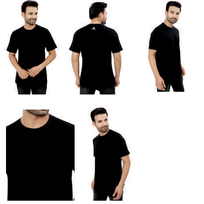 Adidas 100% Cotton Round Neck Aero Ready T-Shirt Adidas 100% Cotton Round Neck Aero Ready T-Shirt