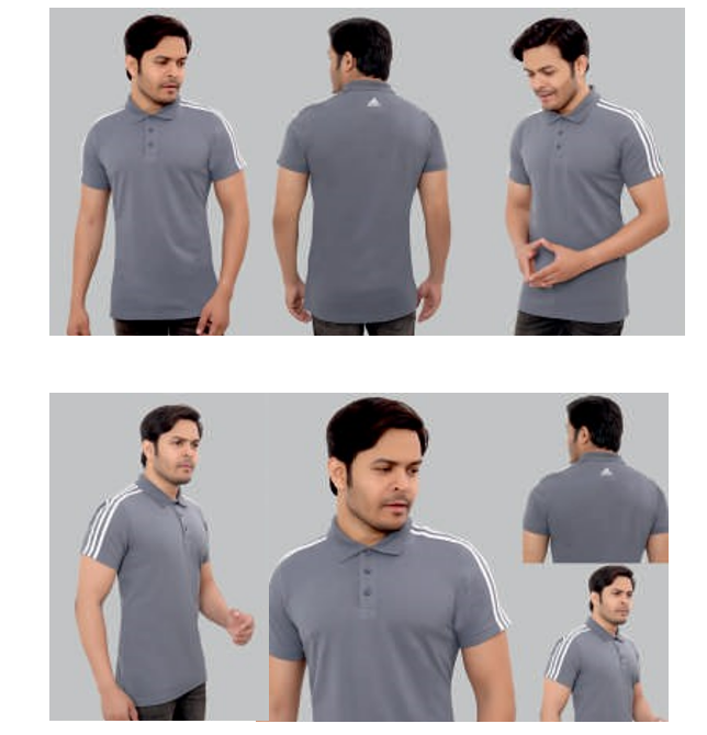 Adidas Poly Cotton  T-Shirt,