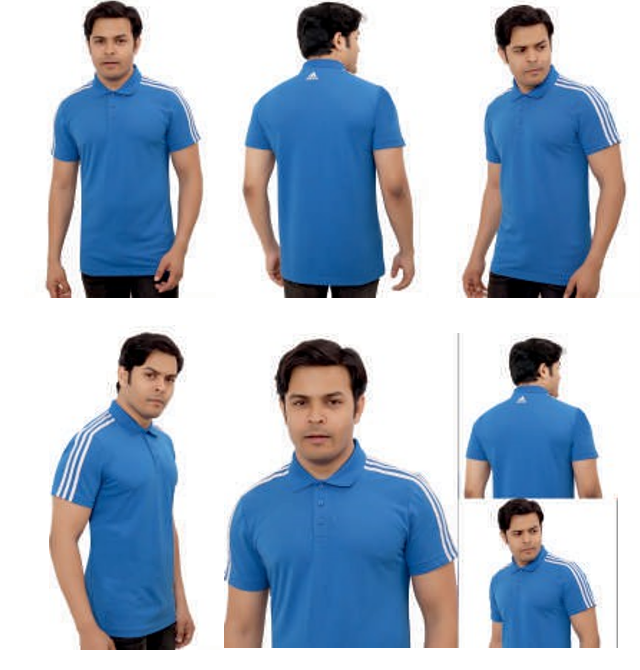 Adidas Poly Cotton  T-Shirt,