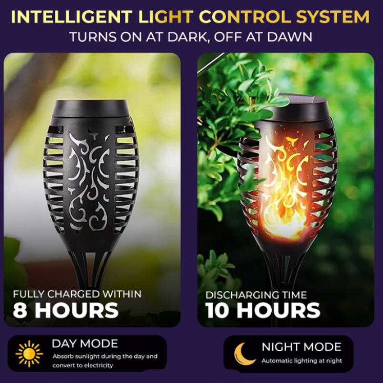 Jupiter bollard mashal Solar light Jupiter bollard mashal Solar light