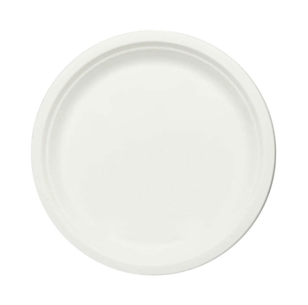 9" Sugar Cane Round Plate (25PCS) 9" Sugar Cane Round Plate (25PCS)