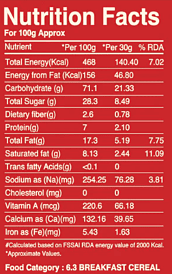 Millet strawberry Crunchy fills