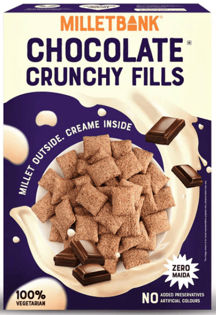MilletBank Chocolate Crunchy fills