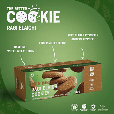 Ragi elaichi cookies Ragi elaichi cookies