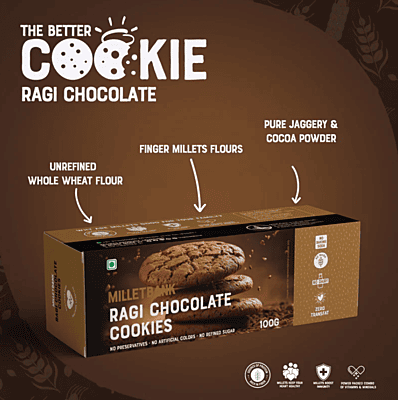 Ragi chocolate cookies Ragi chocolate cookies