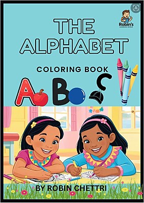 The Alphabet Colouring Book