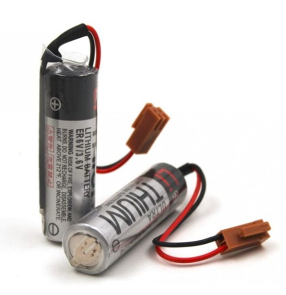 R6V/3.6V – 3.6V 2600mAh Non-Rechargeable PLC/CNC Ultra Lithium Battery With Connector – TOSHIBA R6V/3.6V – 3.6V 2600mAh Non-Rechargeable PLC/CNC Ultra Lithium Battery With Connector – TOSHIBA
