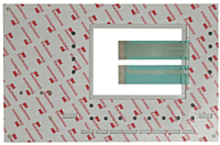 Keypad for Siemens COROS OP25 HMI Panel – Without LED Layer