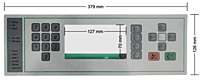 Keypad for Bonas-250 Jacquard Controller